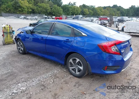 2019 Honda Civic Lx from USA, damaged, VIN 19XFC2F65KE040030